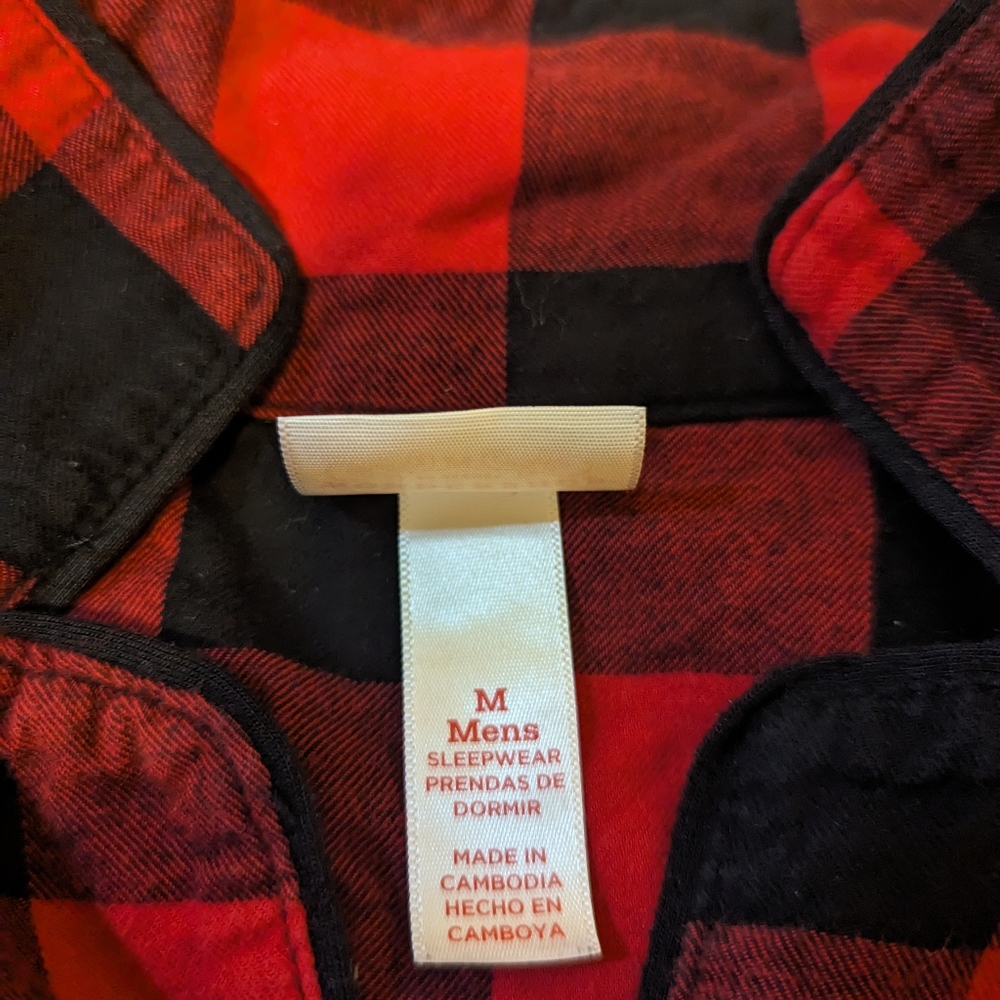 Plaid button up - Picture 2 of 2